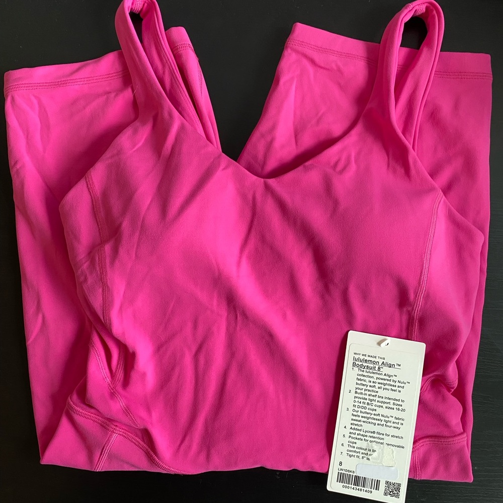 lululemon athletica Hot Pink Jumpsuit Romper